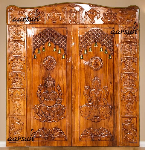 20 Modern Teak Wood Door Designs for Home In 2024