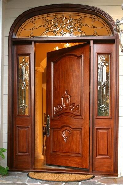 20 Modern Teak Wood Door Designs for Home In 2024