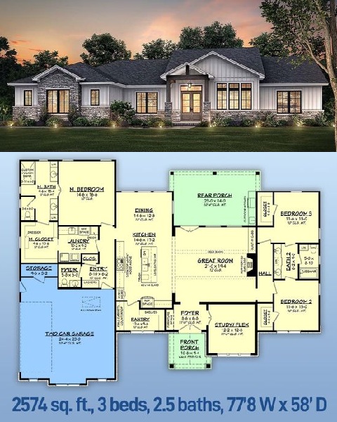 15 Best Ranch Style House Floor Plans &amp; Designs 2024 | I Fashion Styles