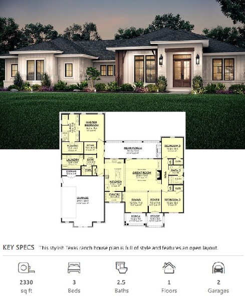 15 Best Ranch Style House Floor Plans &amp; Designs 2024 | I Fashion Styles