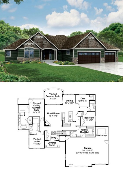 15 Best Ranch Style House Floor Plans &amp; Designs 2024 | I Fashion Styles