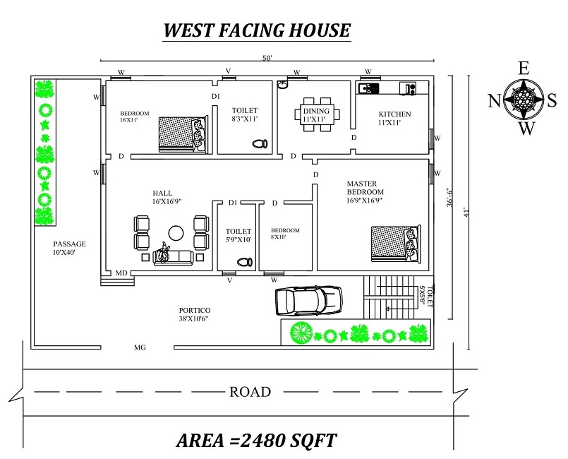 15 Best 3 BHK House Plans Based On Vastu Shastra 2024 | I Fashion Styles