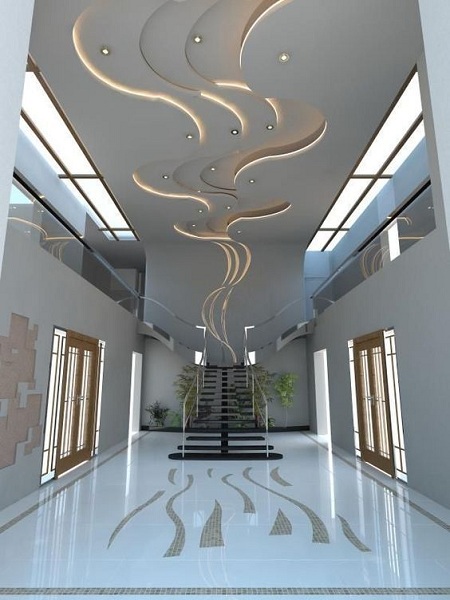 15 Eye-Catching Lobby Ceiling Design Ideas For Business Spaces