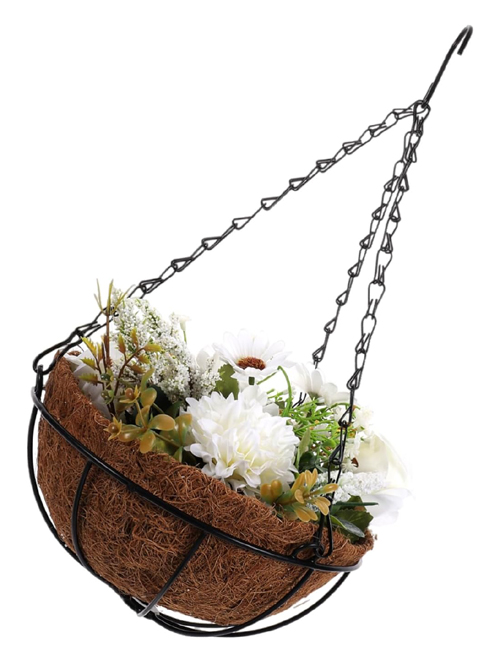 15 Beautiful Large Size Artificial Hanging Baskets for Outdoor