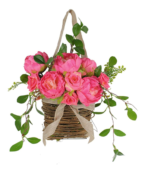 15 Beautiful Large Size Artificial Hanging Baskets for Outdoor