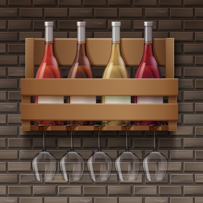 15 Mounted Wine Rack Holders for a Modern Touch