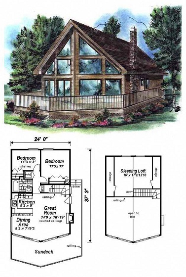 Top 10 A-Frame House Plan Drawings for Builders 2024