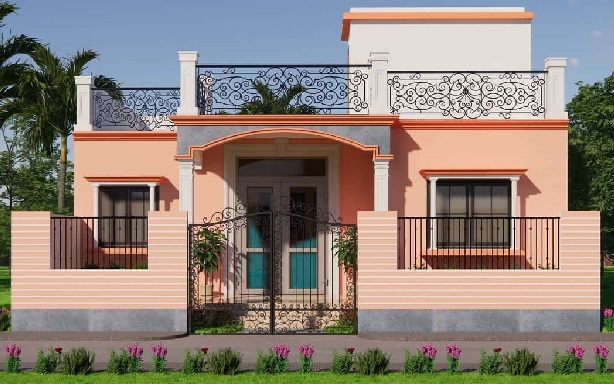 15 Simple and Beautiful Village House Design Ideas 2024