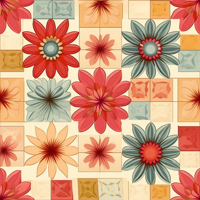 20 Modern Flower Tiles Designs With Pictures In 2025 | I Fashion Styles