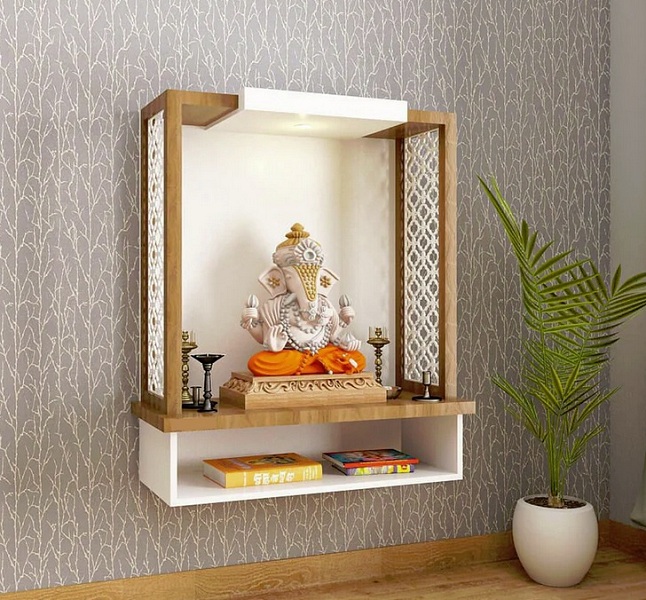 25 Modern Wall Mandir Designs Ideal For Indian Homes 2025
