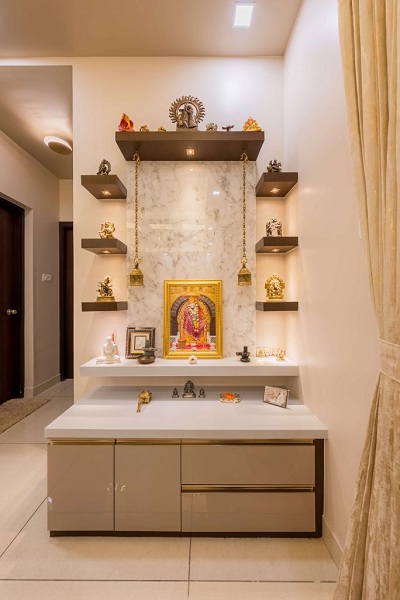 25 Modern Wall Mandir Designs Ideal For Indian Homes 2025