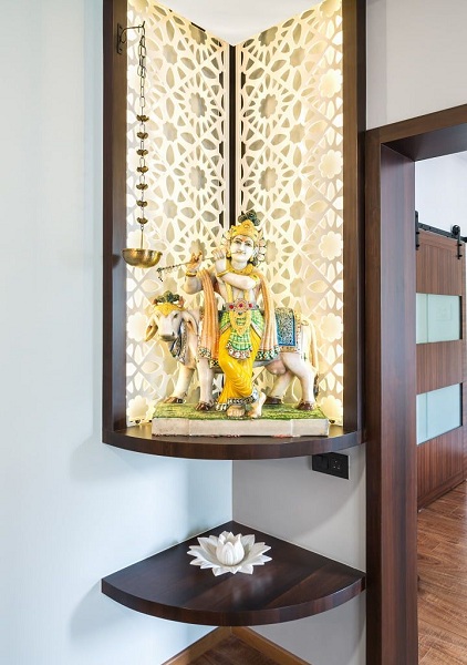 25 Modern Wall Mandir Designs Ideal For Indian Homes 2025