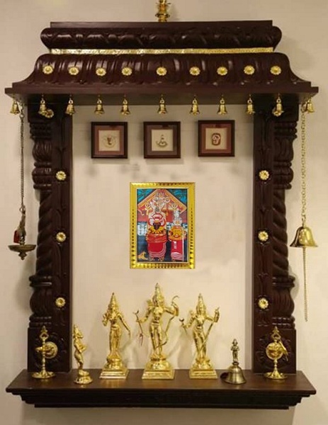 25 Modern Wall Mandir Designs Ideal For Indian Homes 2025