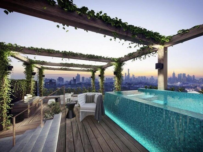 25 Stunning Rooftop Swimming Pool Ideas For Luxurious Escapes