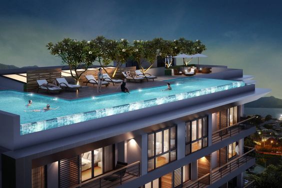 25 Stunning Rooftop Swimming Pool Ideas For Luxurious Escapes