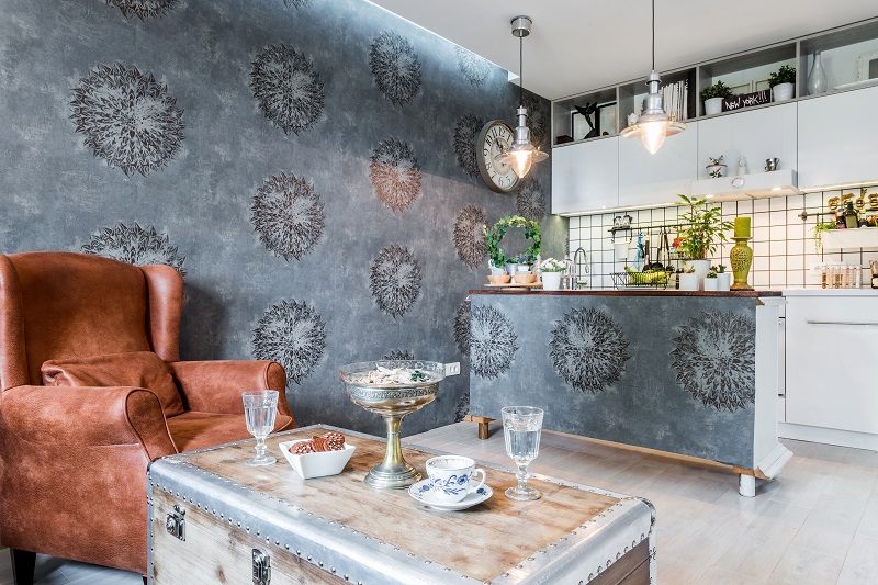 10 Simple Kitchen Wallpaper Designs In Trend 2025 | I Fashion Styles