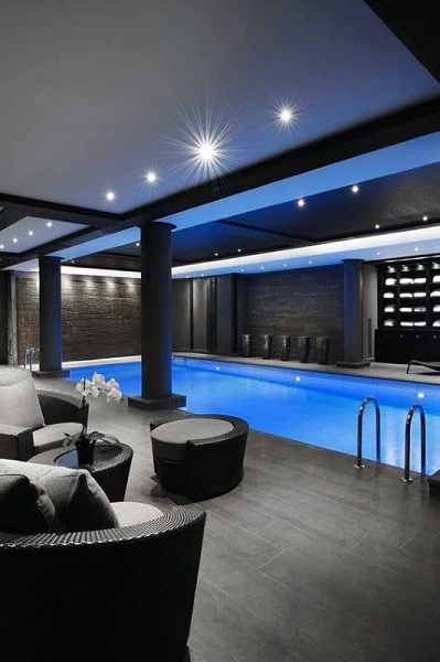25 Indoor Swimming Pool Designs For Active Lifestyle In 2025