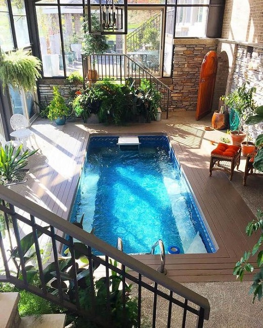 25 Indoor Swimming Pool Designs For Active Lifestyle In 2025