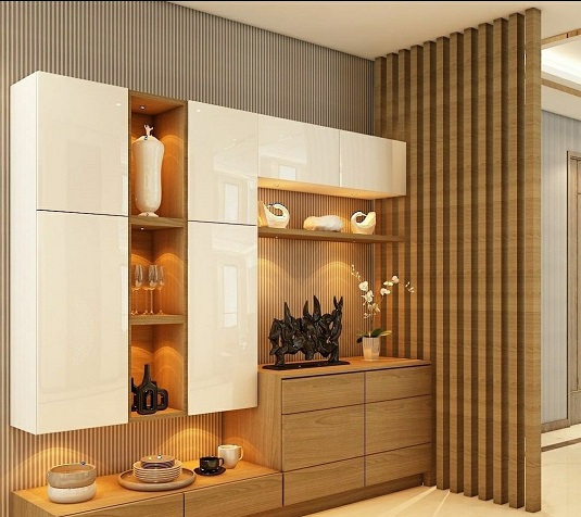 Crockery Unit Designs: 20 Unique Ideas For Kitchen 2025