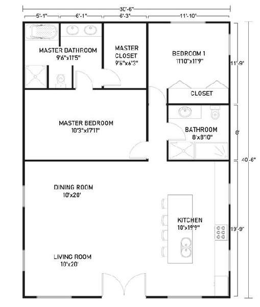 10 Best Barndominium House Floor Plan Drawings 2025