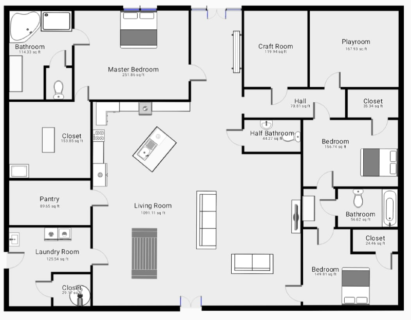 10 Best Barndominium House Floor Plan Drawings 2025