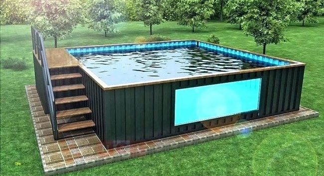 25 Trendy Container Swimming Pool Designs In 2025
