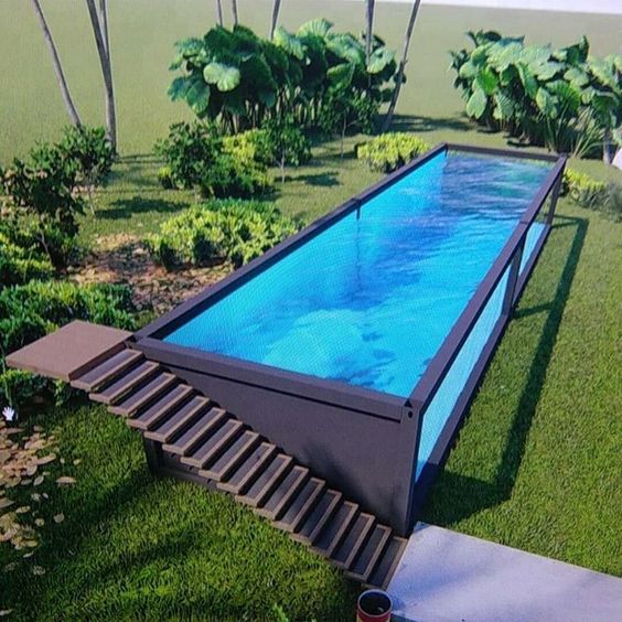 25 Trendy Container Swimming Pool Designs In 2025