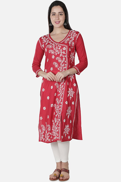10 Best And Latest Collection Of Embroidered Kurtis In India | I Fashion Styles