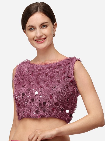 15 Gorgeous Designs of Purple Blouses For A Royal Look! | I Fashion Styles