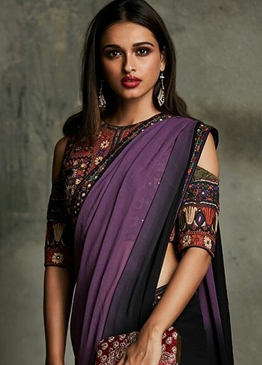 15 Gorgeous Designs of Purple Blouses For A Royal Look! | I Fashion Styles