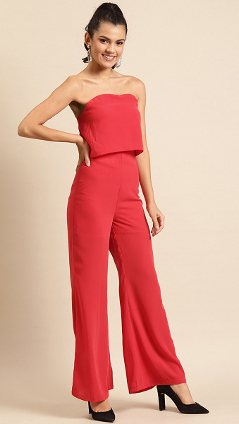 9 Comfortable Strapless Jumpsuits for Womens in Trend