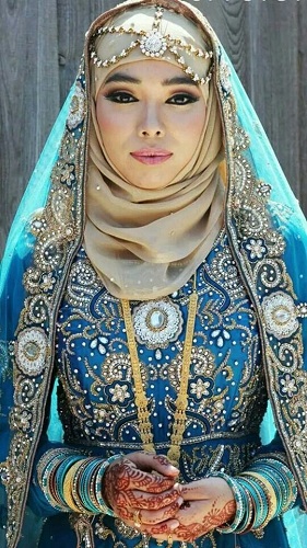 10 Fashionable Wedding Hijab Styles For Muslim Brides