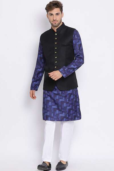 Top 9 Traditional Kurta Pajama with Waistcoat for Mens | Style At Life