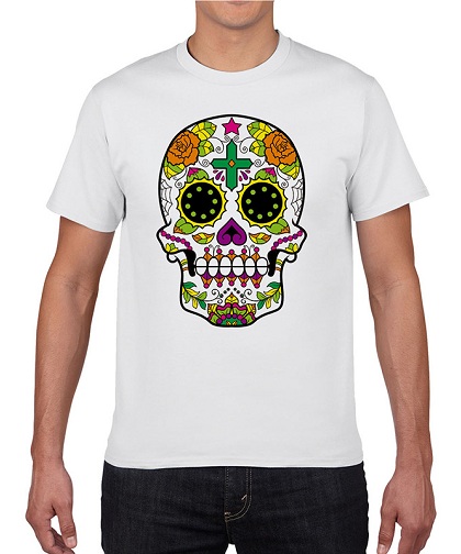 9 Stylish Models of Skull T-Shirts for Men and Women