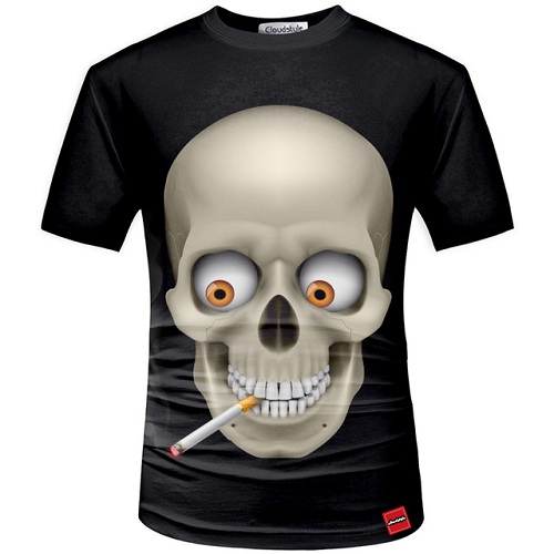 9 Stylish Models of Skull T-Shirts for Men and Women