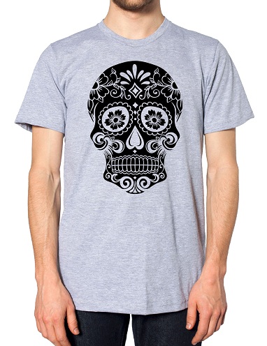 9 Stylish Models of Skull T-Shirts for Men and Women