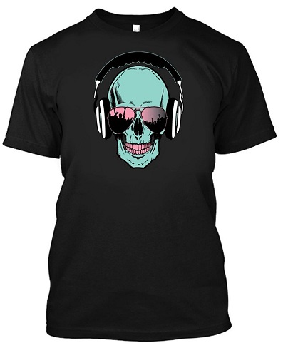 9 Stylish Models of Skull T-Shirts for Men and Women