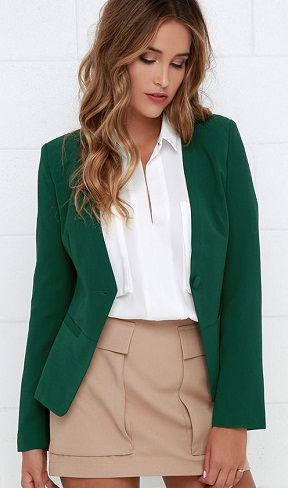15 Latest Collection of Green Blazers in Different Shades