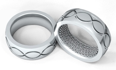 15 New Designs for Platinum Rings for Couples - Trending Models