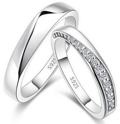15 New Designs for Platinum Rings for Couples - Trending Models