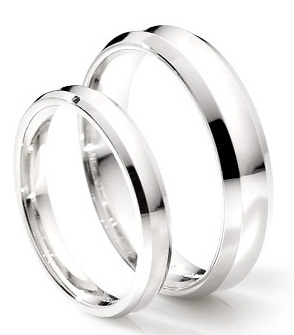 15 New Designs for Platinum Rings for Couples - Trending Models