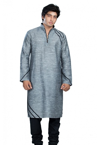 9 Awesome Grey Kurta Designs For Women And Men