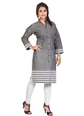 9 Awesome Grey Kurta Designs For Women And Men