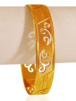 9 New Models of Thin Gold Bangles for Daily Use
