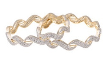 9 New Models of Thin Gold Bangles for Daily Use