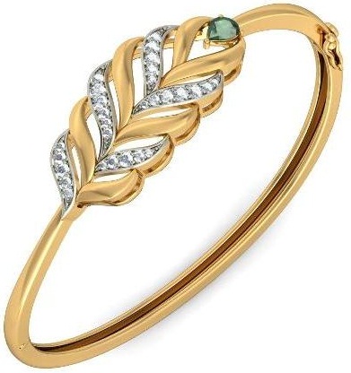 9 New Models of Thin Gold Bangles for Daily Use