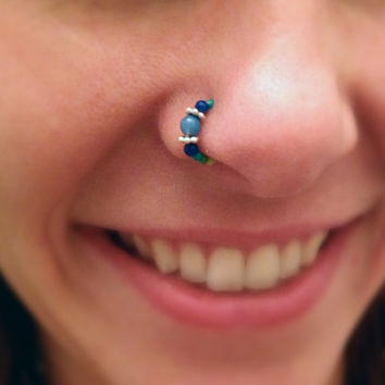 9 Beautiful Nose Ring Hoops for Women in Fashion