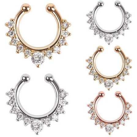 9 Beautiful Nose Ring Hoops for Women in Fashion