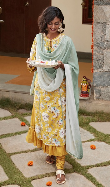 20 Stunning Cotton Churidar Designs for Comfortable Feel