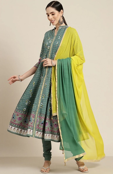 20 Stunning Cotton Churidar Designs for Comfortable Feel